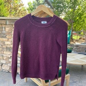 Red women’s knit sweater